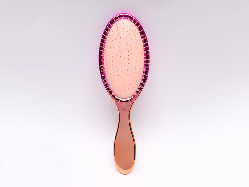 Brosse à cheveux démêlante à palette de couleurs dégradées
