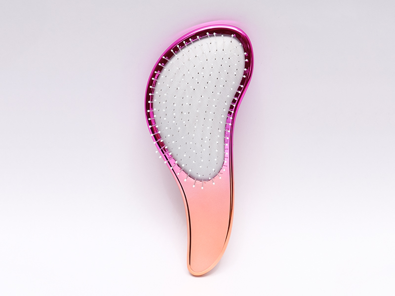 Brosse à cheveux démêlante à palette de couleurs dégradées