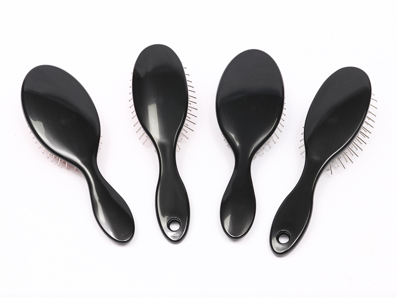 Brosse à cheveux de massage à tête de palette en plastique