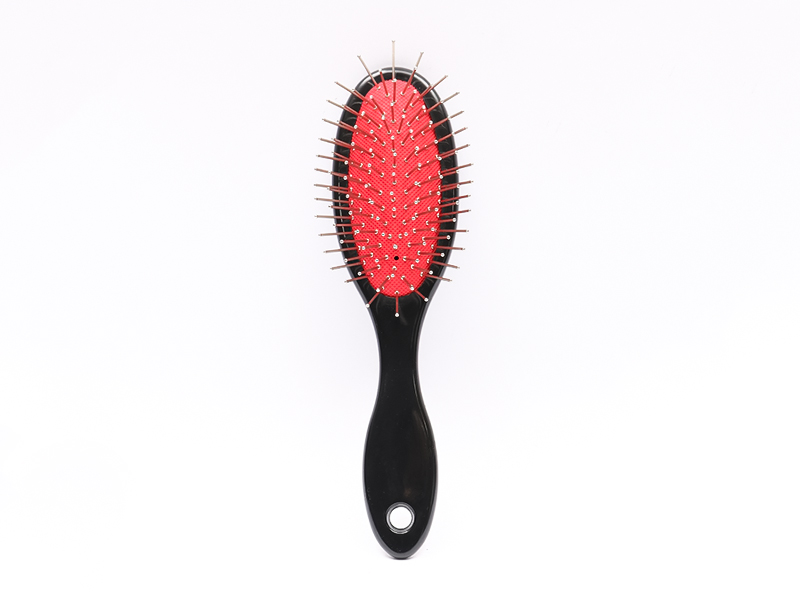 Brosse à cheveux de massage à tête de palette en plastique