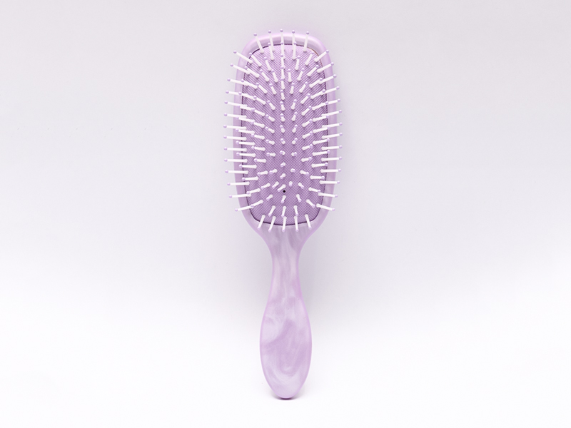 Brosse à cheveux démêlante à coussin d'air, impression fantaisie