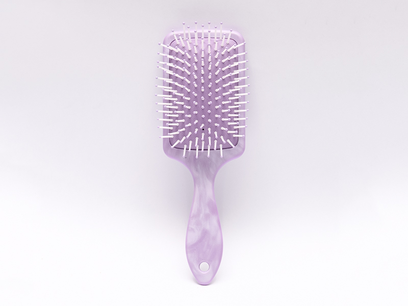 Brosse à cheveux démêlante à coussin d'air, impression fantaisie