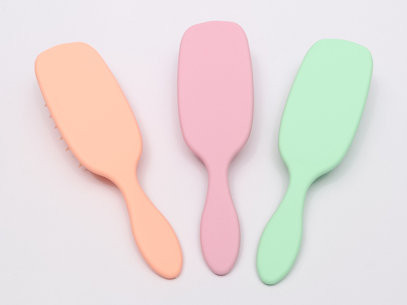 Brosse démêlante de massage de tête en silicone