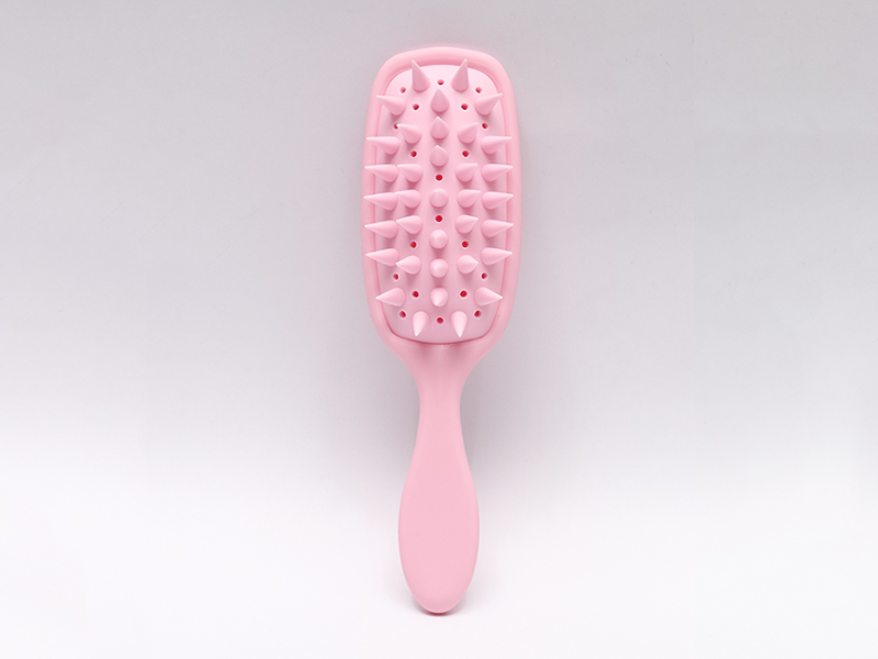 Brosse démêlante de massage de tête en silicone