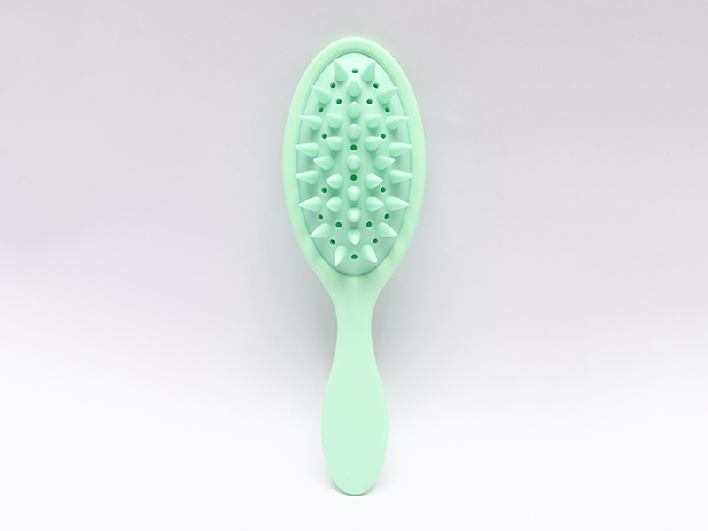 Brosse démêlante de massage de tête en silicone