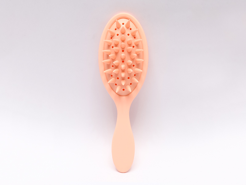Brosse démêlante de massage de tête en silicone