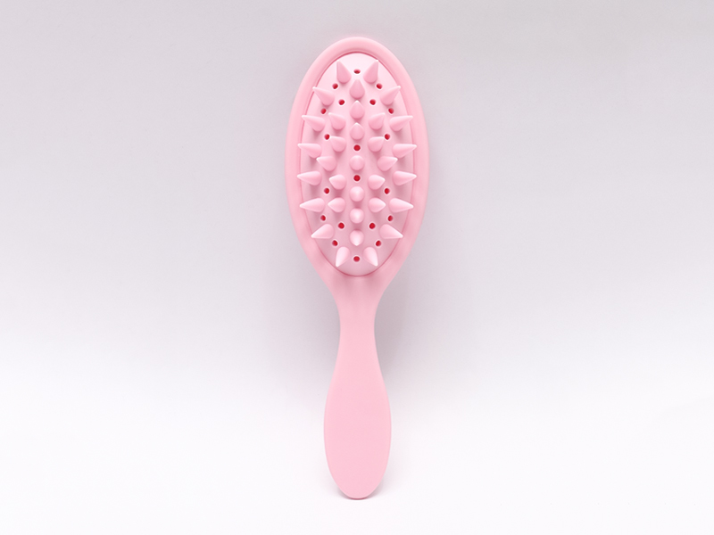 Brosse démêlante de massage de tête en silicone