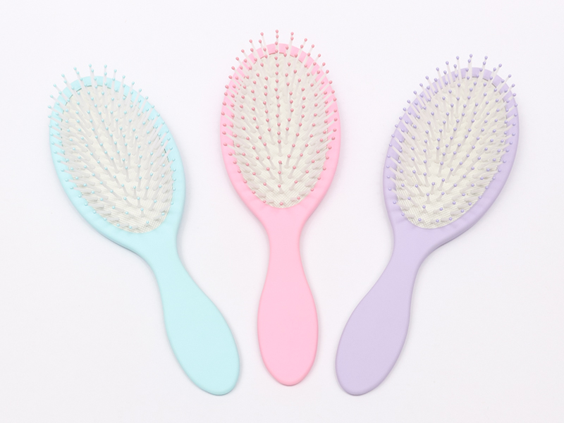 Brosse démêlante de massage de tête en silicone