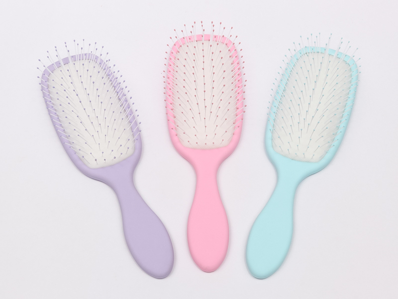 Brosse démêlante de massage de tête en silicone