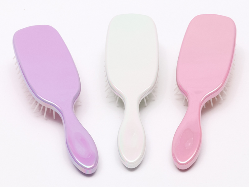 Brosse à cheveux démêlante pour extensions en plastique écologique PLA