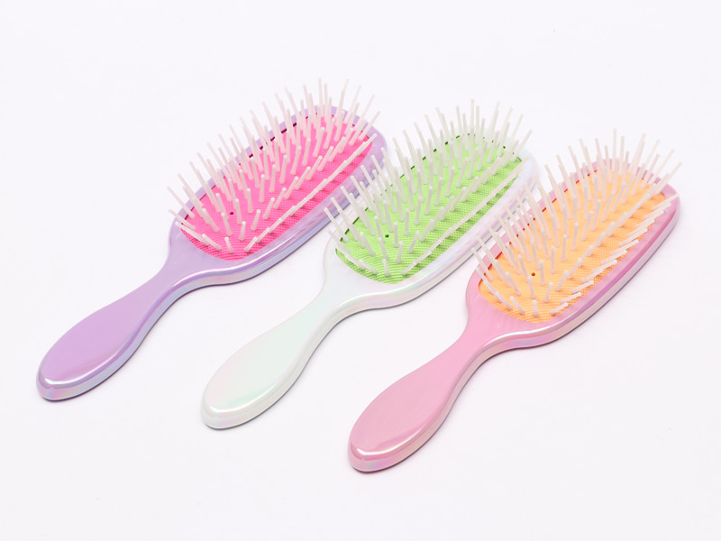 Brosse à cheveux démêlante pour extensions en plastique écologique PLA
