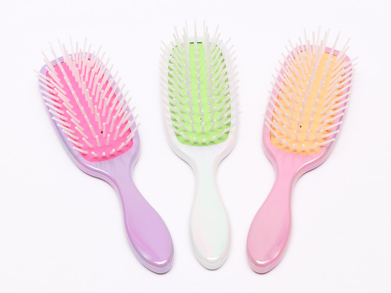 Brosse à cheveux démêlante pour extensions en plastique écologique PLA