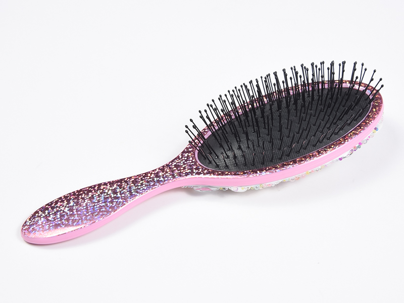 Brosse à cheveux démêlante ovale Jewelry Bling