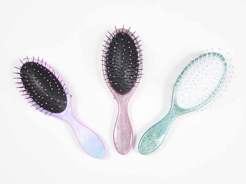 Brosse à cheveux démêlante ovale Jewelry Bling