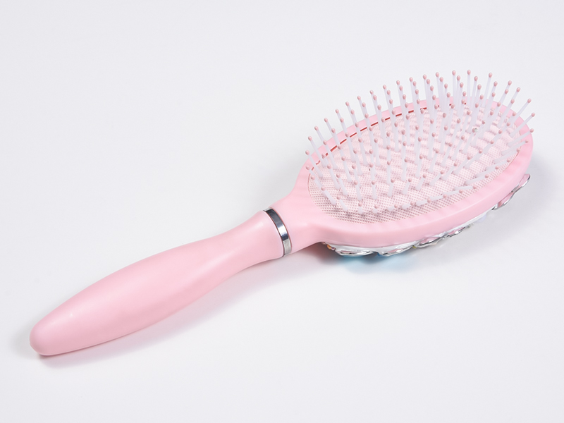 Brosse à cheveux démêlante ovale Jewelry Bling