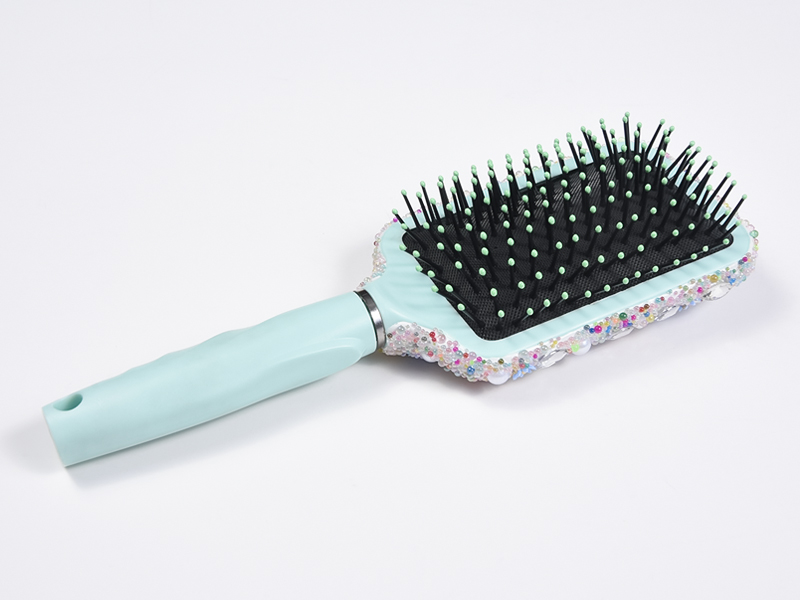 Brosse à cheveux démêlante ovale Jewelry Bling