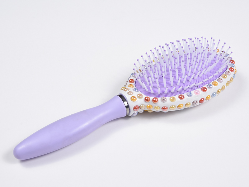 Brosse à cheveux démêlante ovale Jewelry Bling