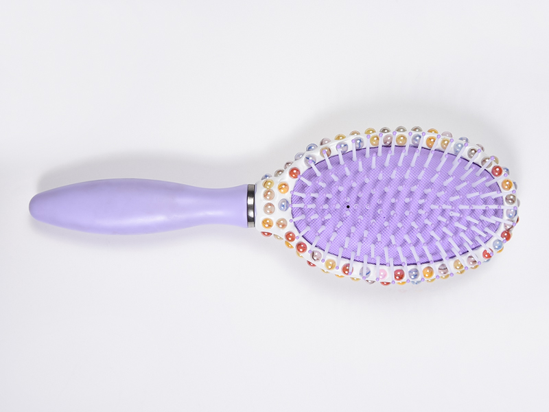 Brosse à cheveux démêlante ovale Jewelry Bling