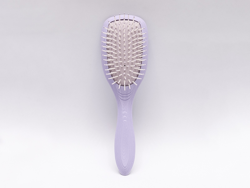 Brosse à cheveux démêlante en fibre de blé écologique