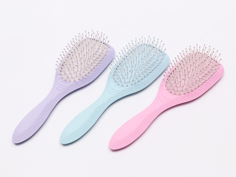 Brosse à cheveux démêlante en fibre de blé écologique