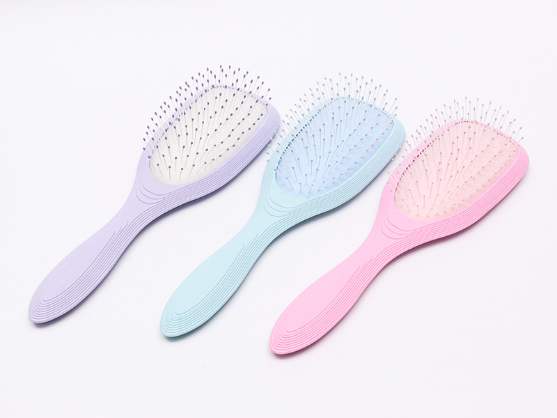 Brosse à cheveux démêlante en fibre de blé écologique