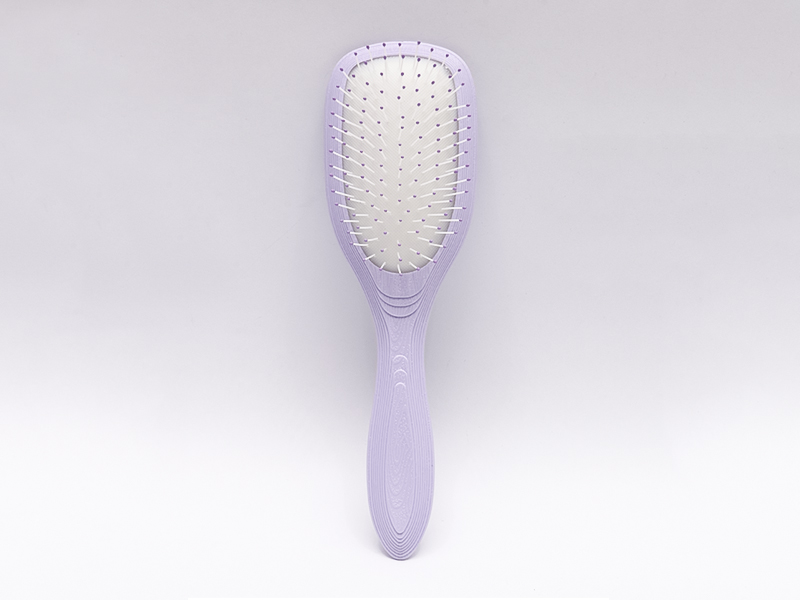 Brosse à cheveux démêlante en fibre de blé écologique