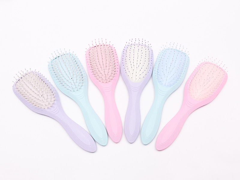 Brosse à cheveux démêlante en fibre de blé écologique
