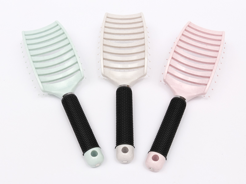 Brosse à cheveux anti-statique pour massage du cuir chevelu, pour cheveux longs
