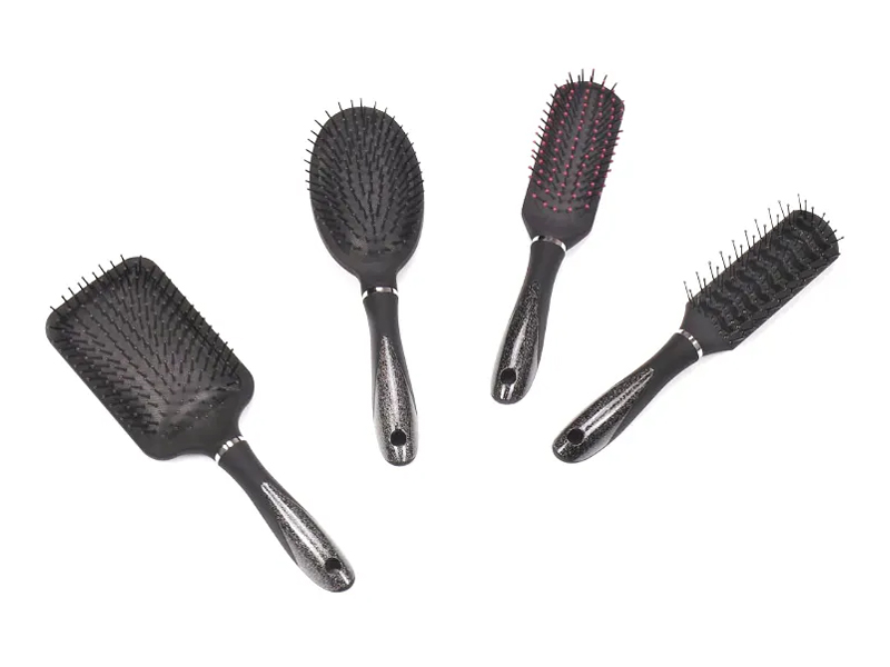 Ensemble de brosses à cheveux avec coussin démêlant