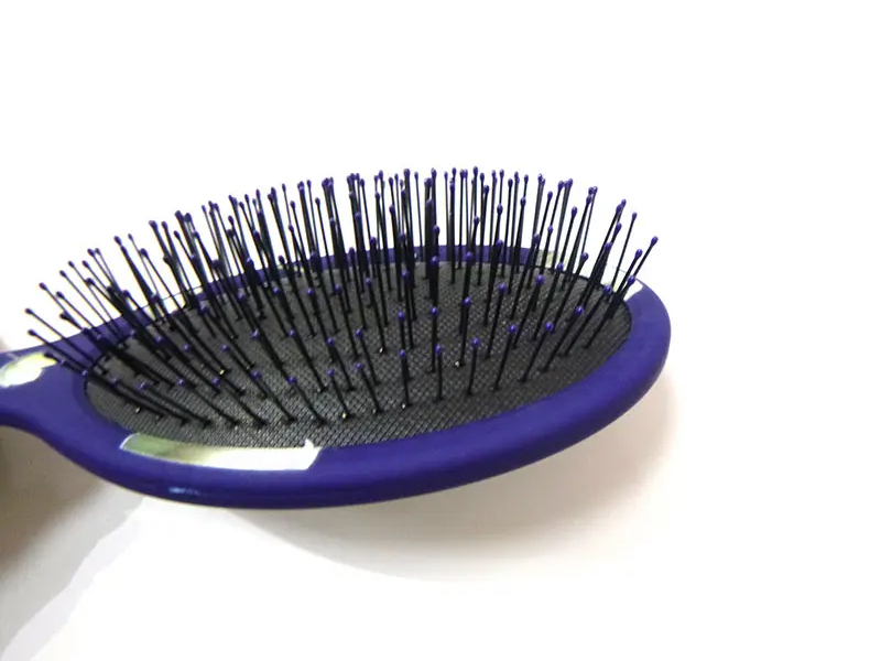 Brosse à extensions de cheveux démêlante en plastique