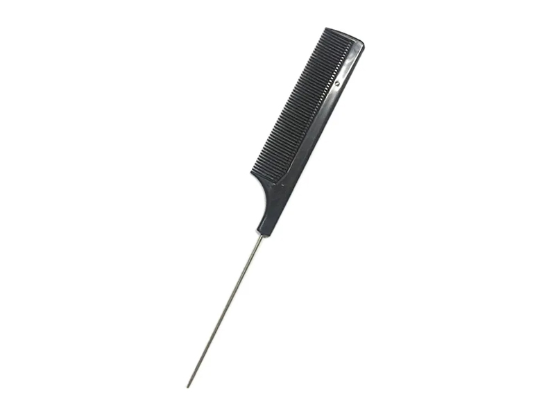 Peigne en plastique en acier inoxydable à queue de rat