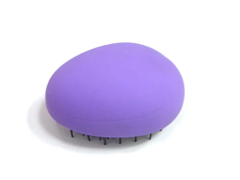 Brosse à cheveux de poche de cadeau de promotion de forme d'oeuf