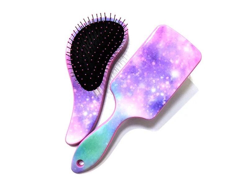 Brosse à poils d'animaux fantaisie pour queue de cheval