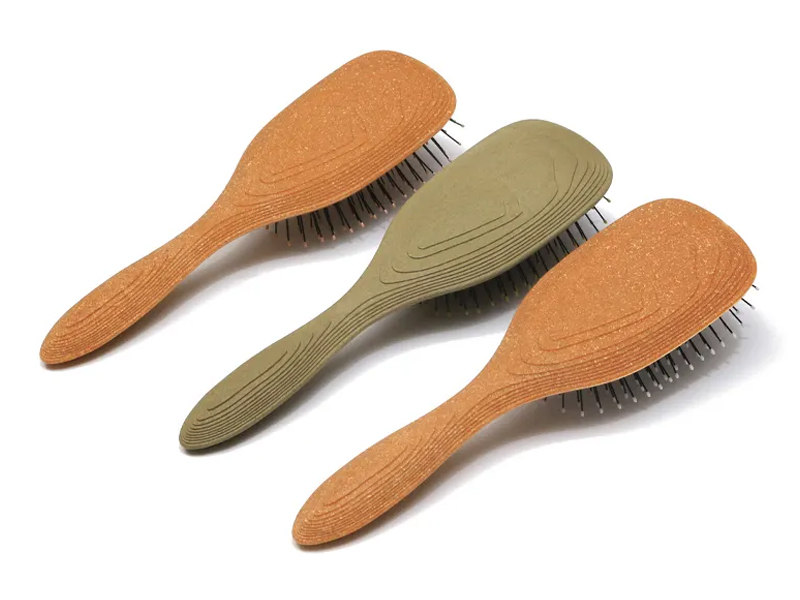 Brosse à cheveux d'extension démêlante écologique
