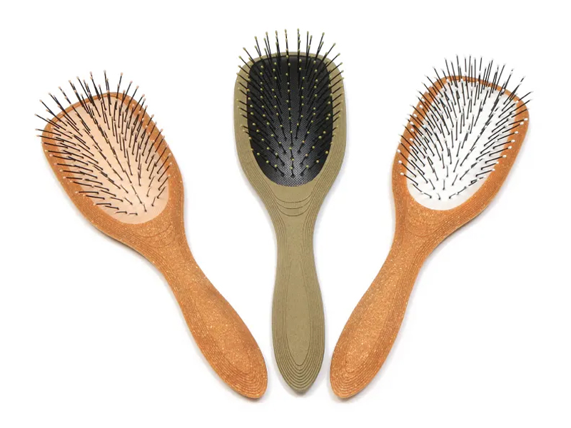 Brosse à cheveux d'extension démêlante écologique