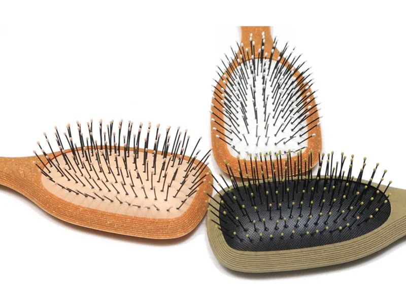 Brosse à cheveux ronde humide, masseur de soins pour femmes, coussin doux
