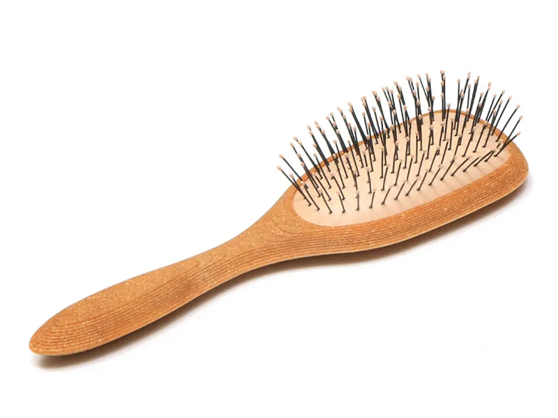 Brosse à cheveux ronde humide, masseur de soins pour femmes, coussin doux