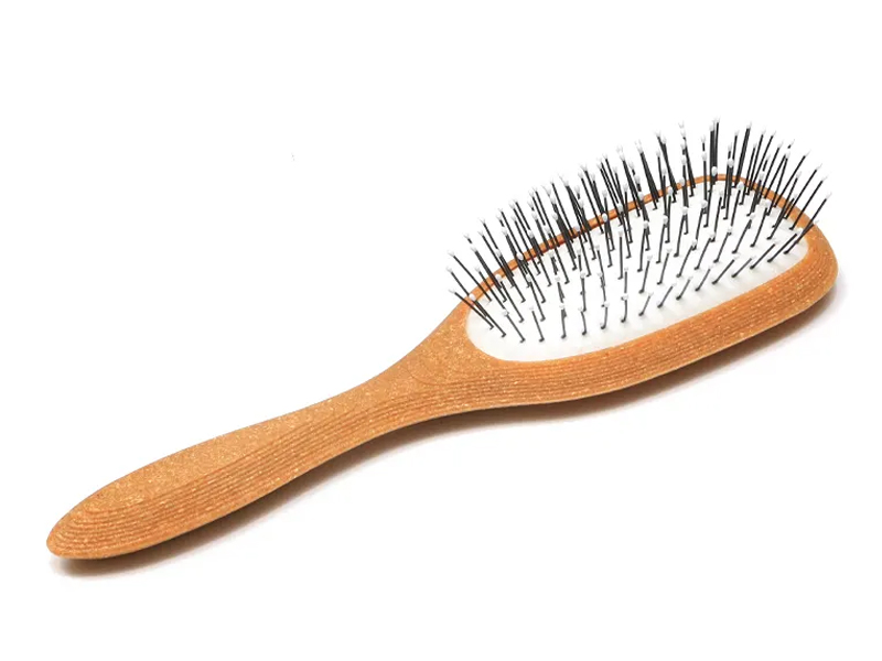 Brosse à cheveux ronde humide, masseur de soins pour femmes, coussin doux