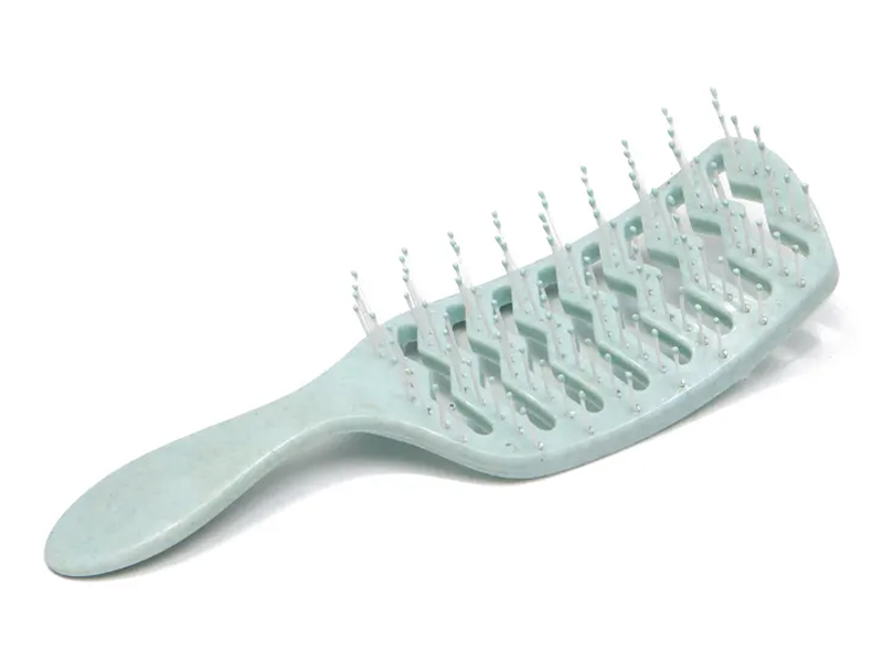 Brosse à cheveux démêlante incurvée Color Massage