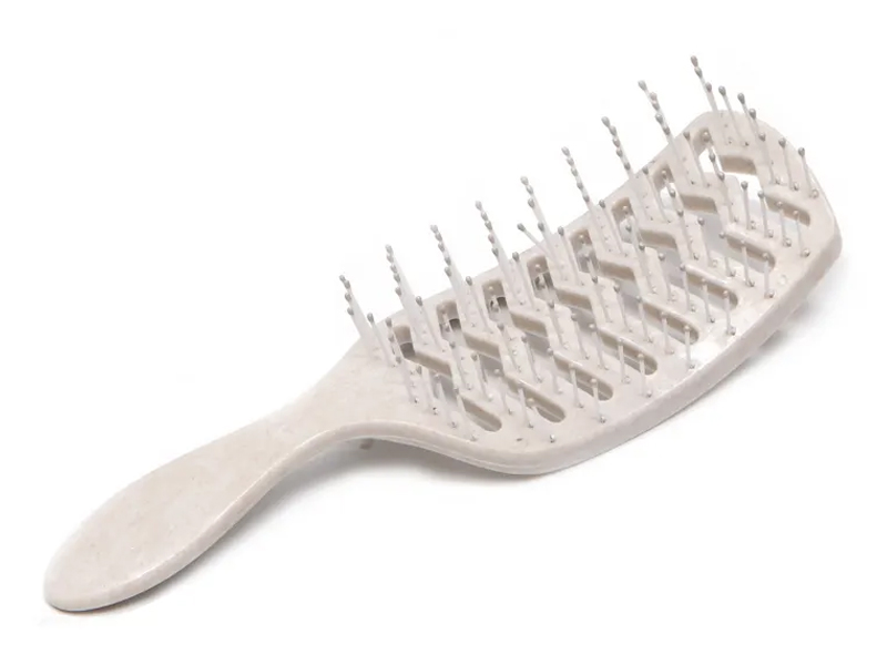 Brosse à cheveux démêlante incurvée Color Massage