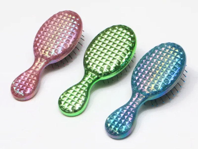 Mini brosse démêlante brillante pour enfants