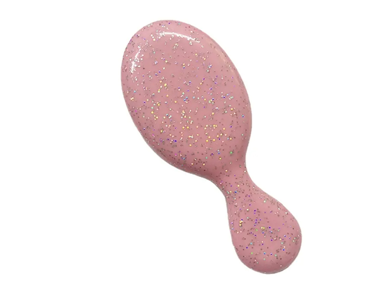 Mini brosse à cheveux colorée démêlante pour enfants