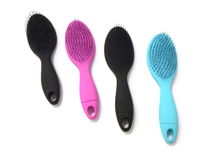 Brosse à cheveux démêlante antistatique humaine