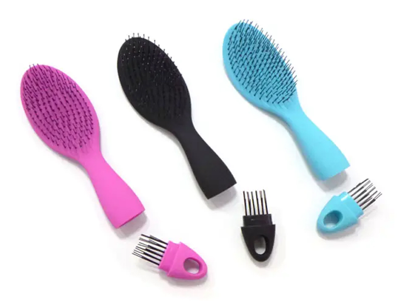 Brosse à cheveux démêlante antistatique humaine
