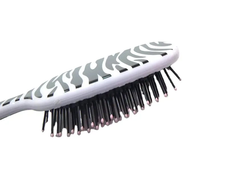 Peigne à shampoing pour cheveux, lisseur rond