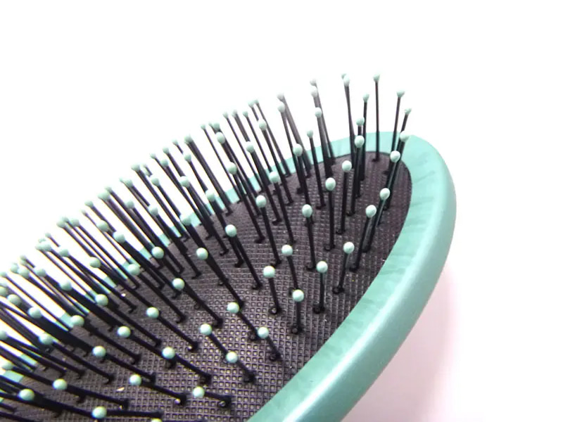 Brosse démêlante, brosse à cheveux avec revêtement en caoutchouc