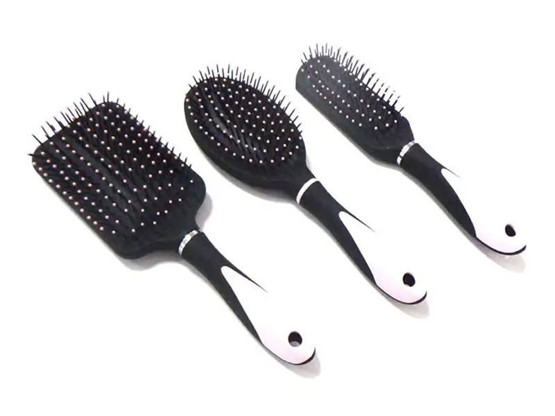 Ensemble de brosses à cheveux pour machine de fabrication de plastique à pagaie pour filles