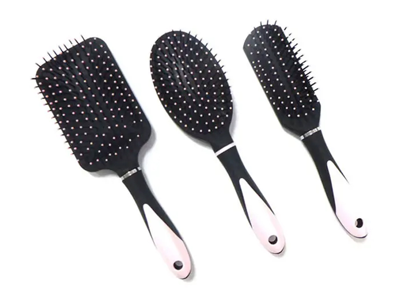 Ensemble de brosses à cheveux pour machine de fabrication de plastique à pagaie pour filles
