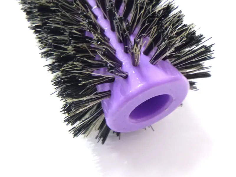 Brosse à cheveux Lg avec poignée en plastique pour sèche-linge