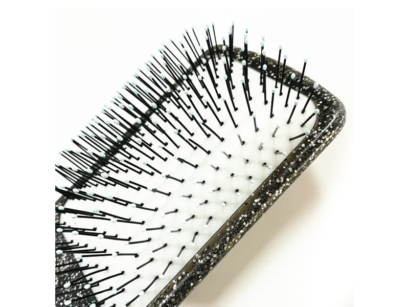 Brosse à cheveux à palette facile à nettoyer